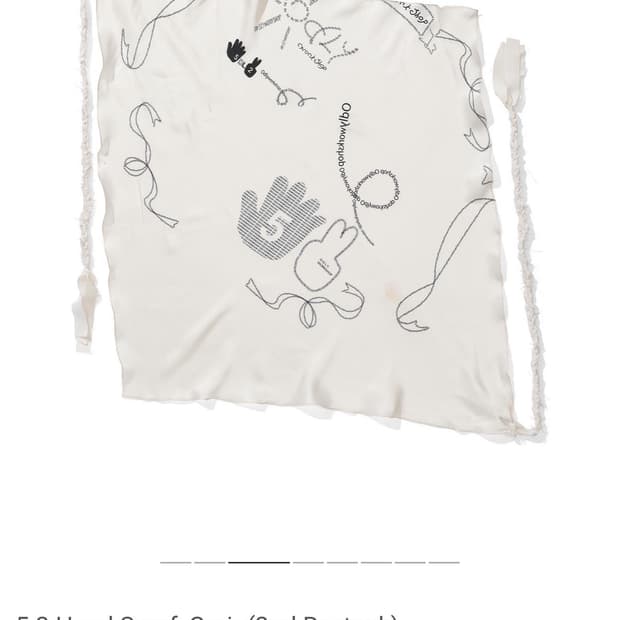 오들리워크샵 반다나 스카프 5.2 Head Scarf, Grain
