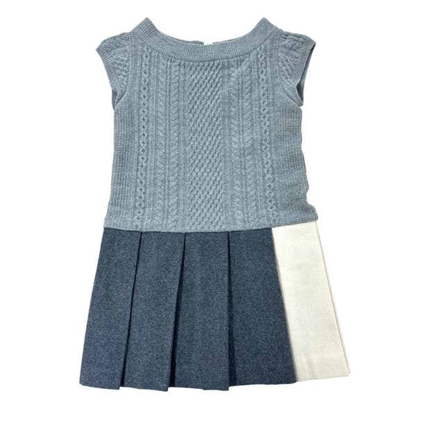 sacai luck wool knit dress