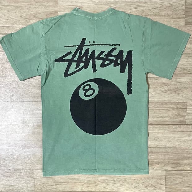 stussy 8 ball t shirt