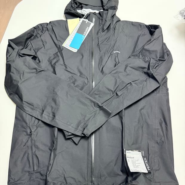 새티스파이 퍼텍스 3L 플라이 레인 자켓 M