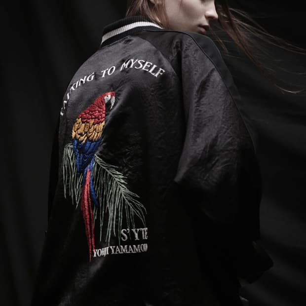 (3)23ss요지야마모토 s'yte 리버시블 자수 스카쟌