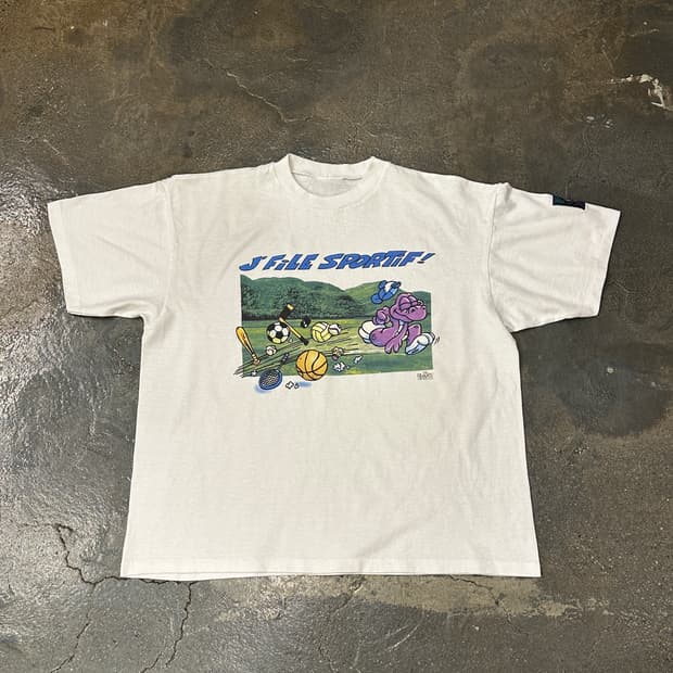 vintage printing T M