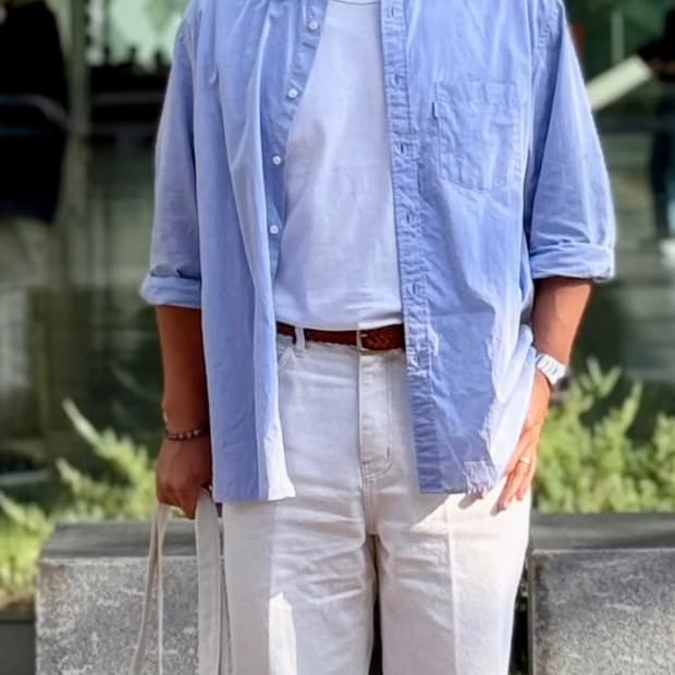 포터리 컴포트 셔츠 삭스컬러 2(105)