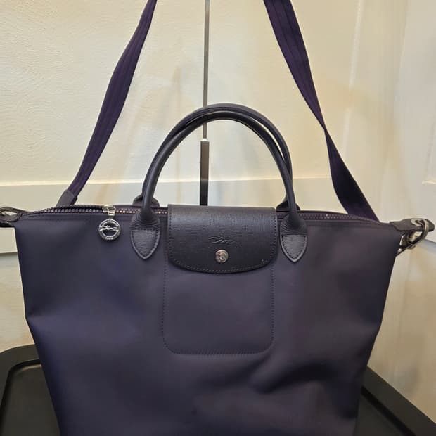 롱샴 플리아쥬 네오 탑핸들 퍼플