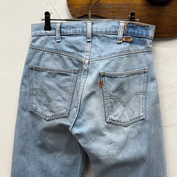 80s Levi’s 505 Orange Tab Straight Denim