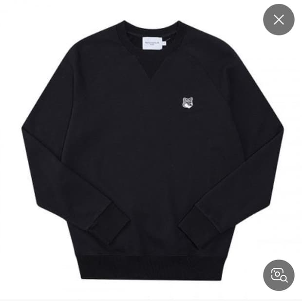 메종키츠네 그레이폭스 맨투맨