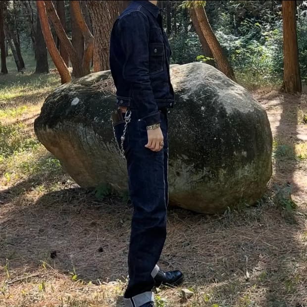 리얼맥코이 001xx / 001xxj 2세대 지쟌 셋업 / 데님