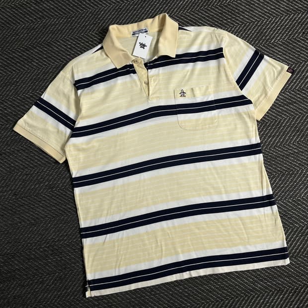 먼싱웨어 아카이브 단가라 피케이 티셔츠 y 3402