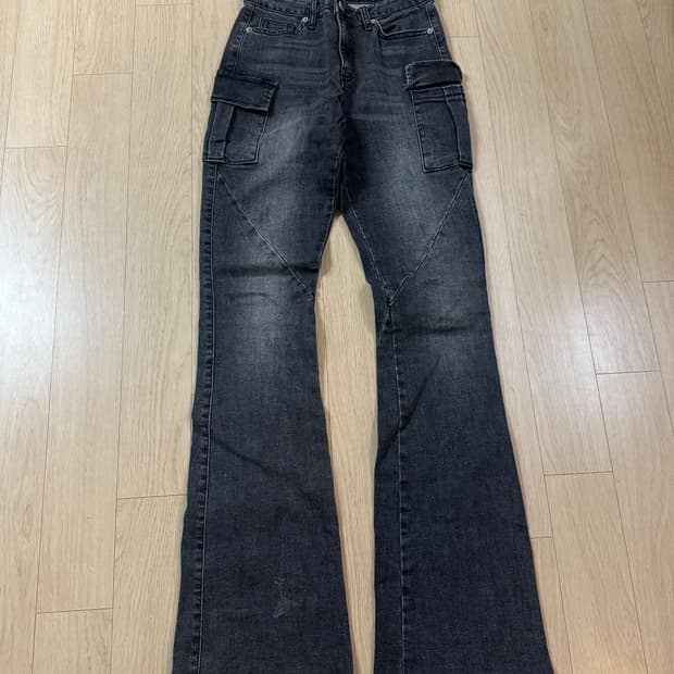 오도어 다크카고팬츠 2사이즈 