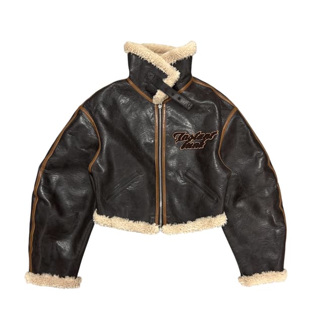 인스턴트펑크 우먼스 보머 무스탕 자켓(F)