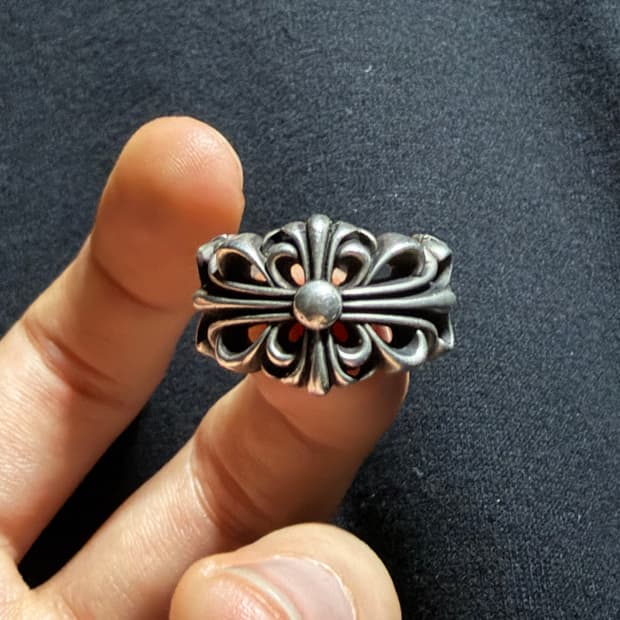 크롬하츠 더블 플로랄링 ks19