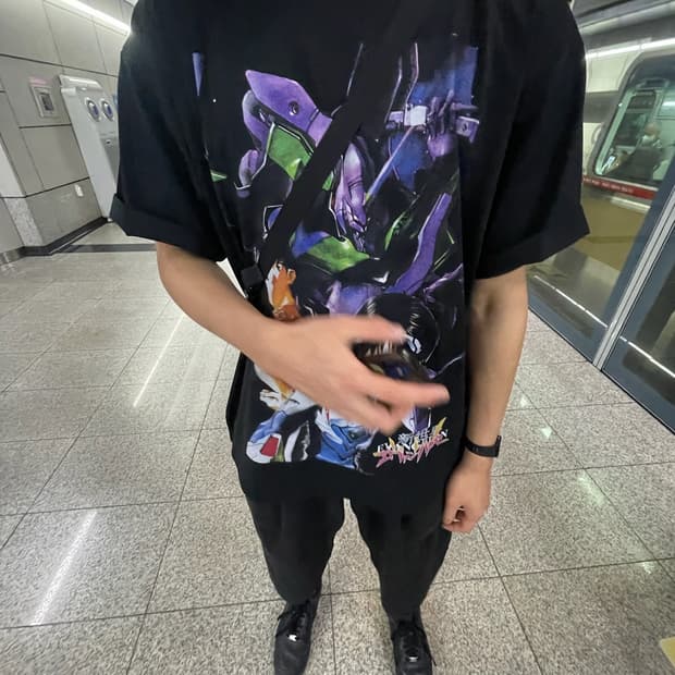 에반게리온 반팔티 XL