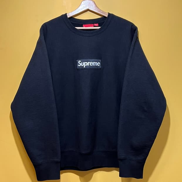 18FW [L] 슈프림 박스로고 맨투맨