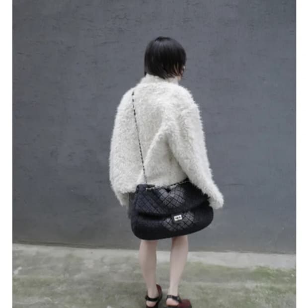 애프터먼데이 빅 데님 퀼티드 백 크로스백 숄더백 빈티지 가방