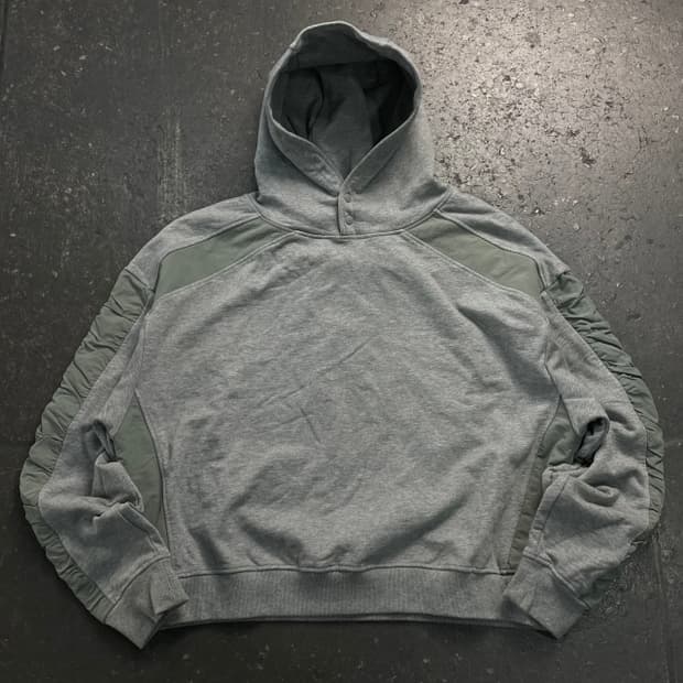 100 엑스톤즈 셔링 나일론 후드티 