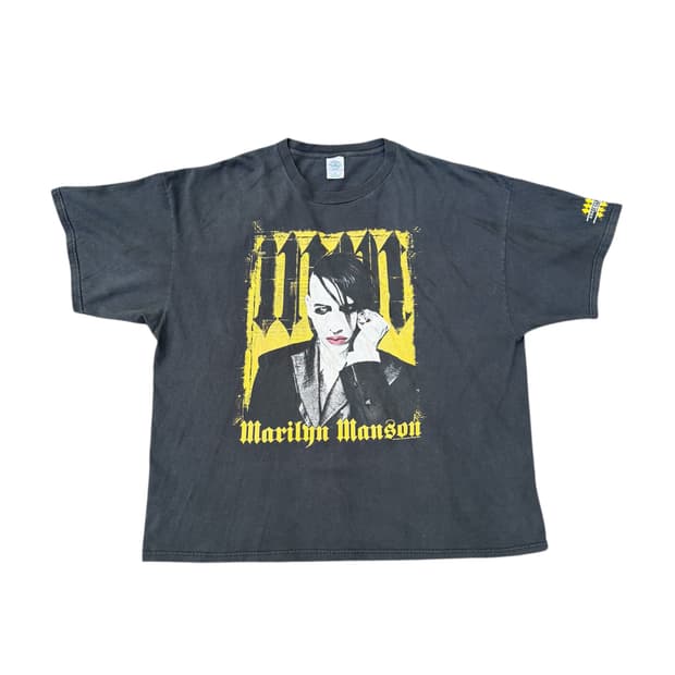 빈티지 04s 마릴린맨슨 Aginst All Gods tour 티셔츠
