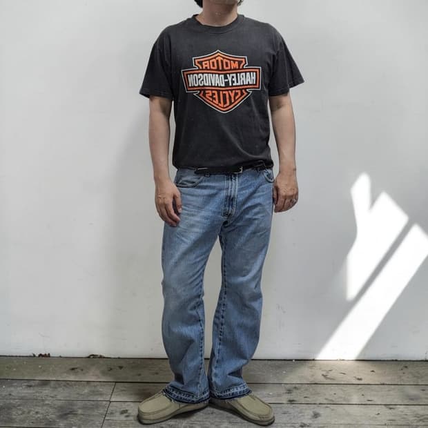 90S 레어 USA 할리데이비슨 반팔티 M0283