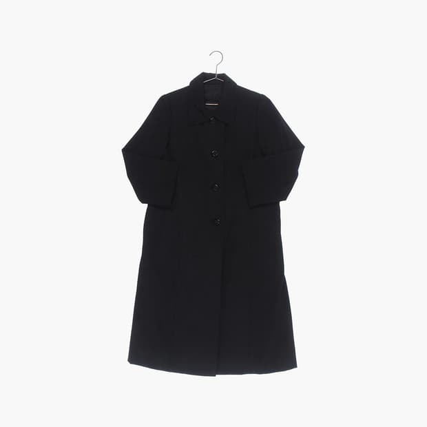 빈티지 블랙 롱코트