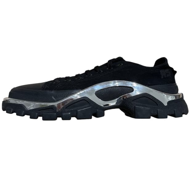 아디다스 X 라프시몬스 디트로이트 뉴 러너 크롬 블랙