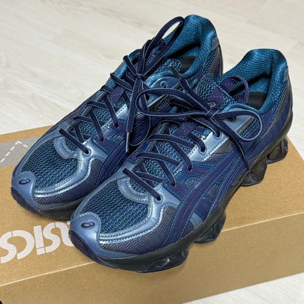 아식스 US5-S 젤 퀀텀 키네틱 라이트 인디고 피코트