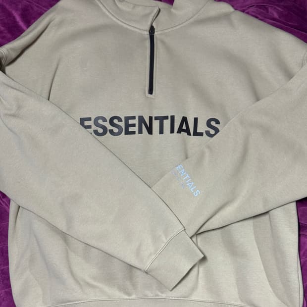 피오갓 에센셜 하프집업 반집업 L