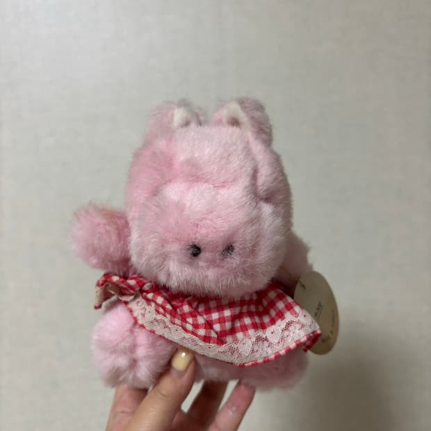 고전 빈티지 하마 인형