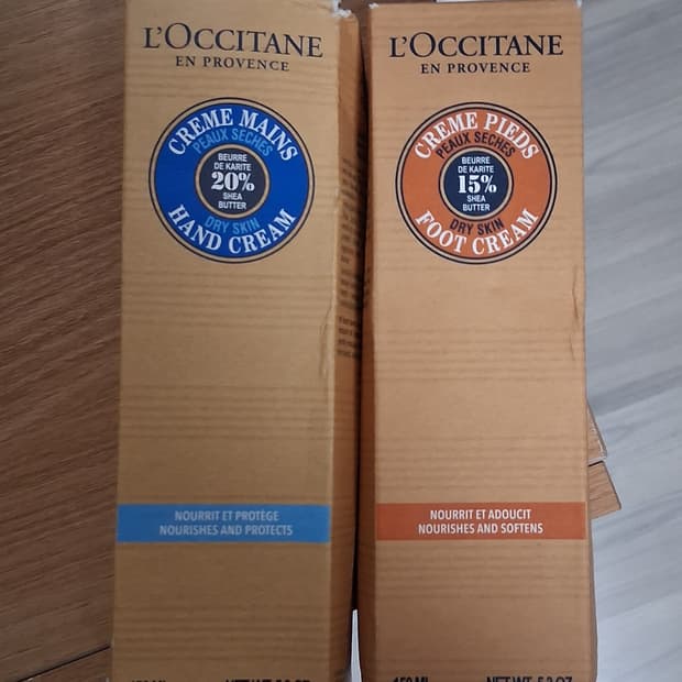 록시땅 시어버터 핸드크림&풋크림 150ml 42000원