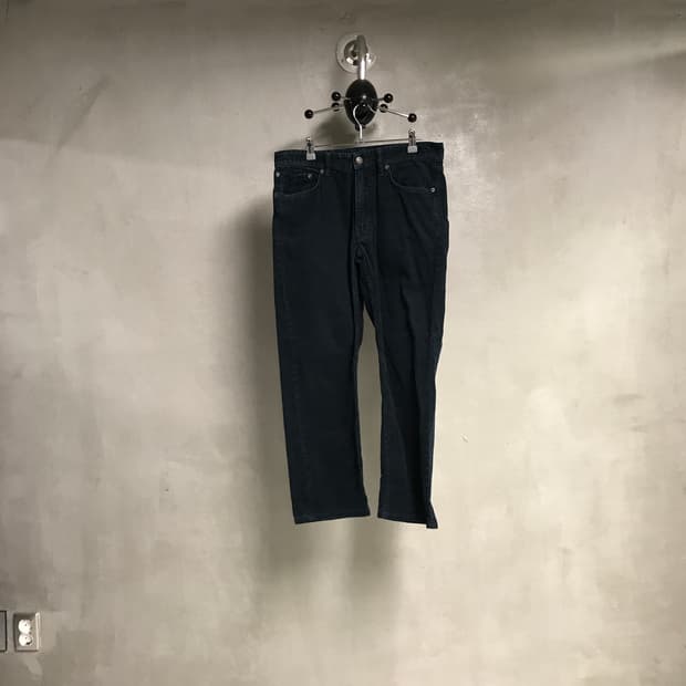 폴로 랄프로렌 코듀로이 팬츠 블랙 32/30