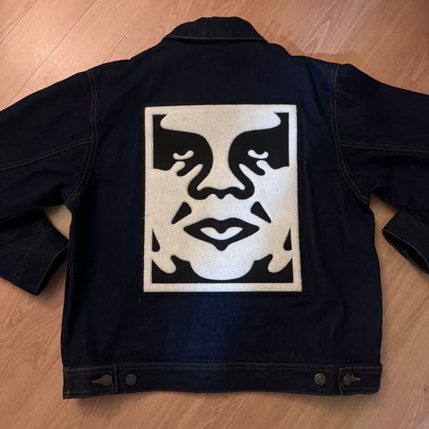 obey 데님 자켓 mens