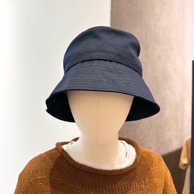 (정품/새상품) 뮤베일 여성 네이비 투웨이 세일러 베레모 겸 버킷햇