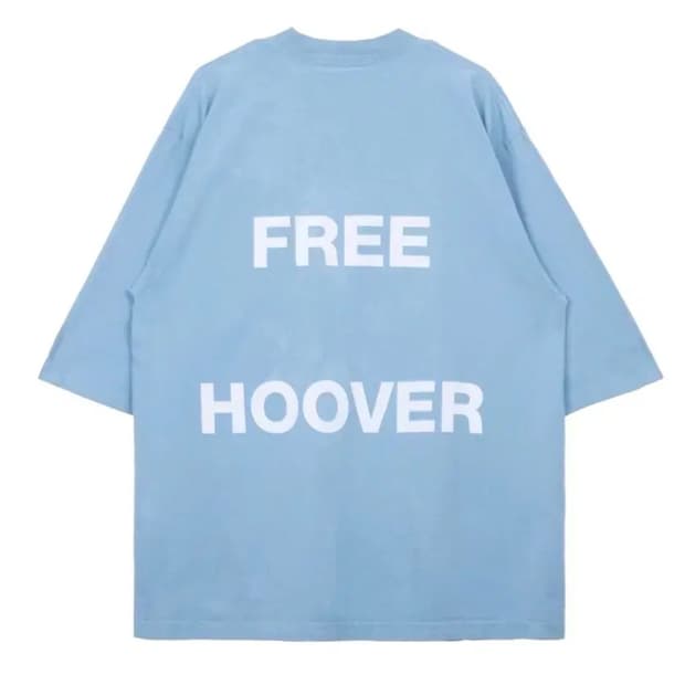 라지칸예웨스트 프리후버 free hoover 반팔 L 미개봉 새상품