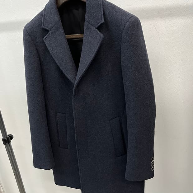 95) 타임 울 캐시미어 코트 