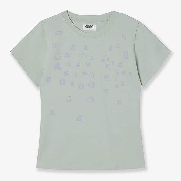 에이이에이이 스캐터 레더 티 (MINT)