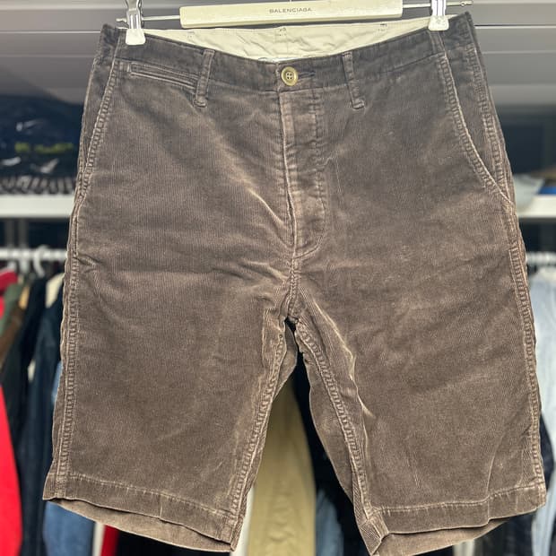 VISVIM 비즈빔 브라운 코듀로이 반바지 2