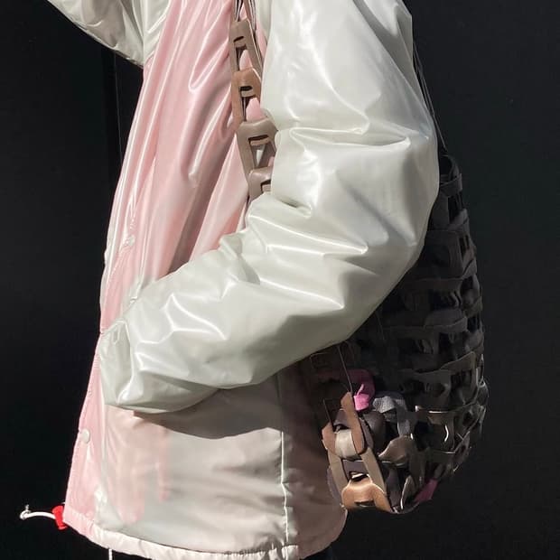 후미카우치다 fumika uchida 보아 리버시블 자켓