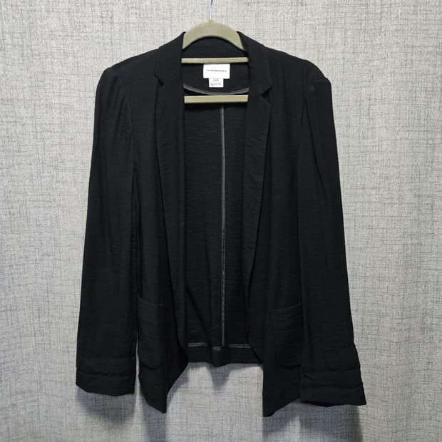 클럽모나코 블랙 레이온 자켓 