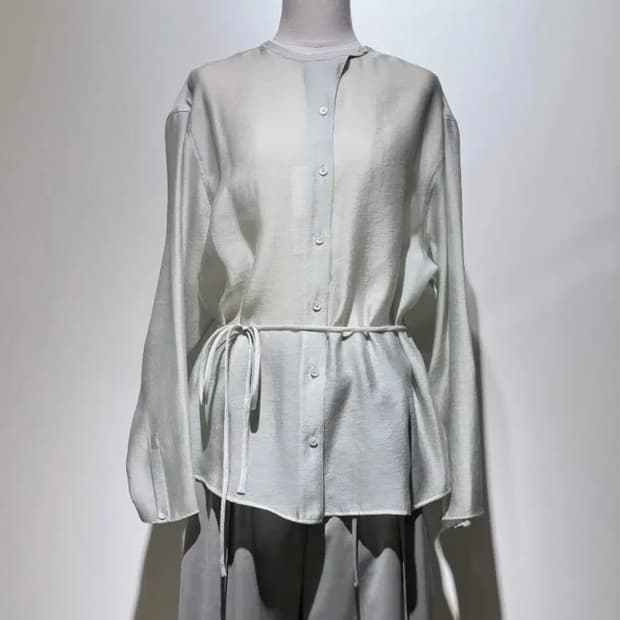 le17septembre BAND COLLAR SHIRTS E917