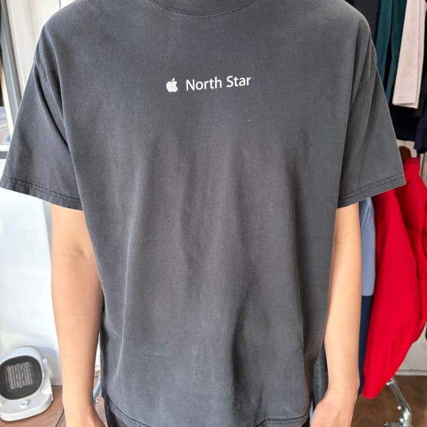 00s Apple 프로모 티셔츠