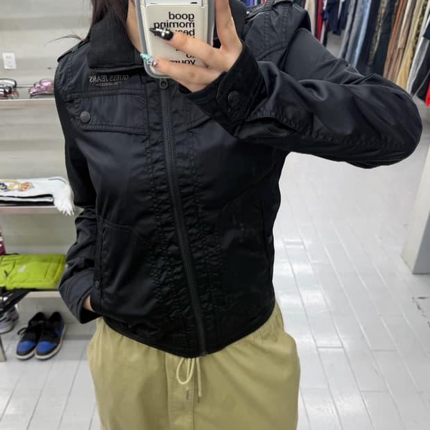 게스(GUESS) 남성 멀티포켓 집업 자켓