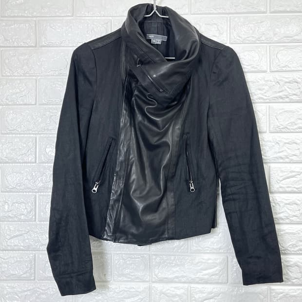 Vince 빈스 가죽자켓 XS