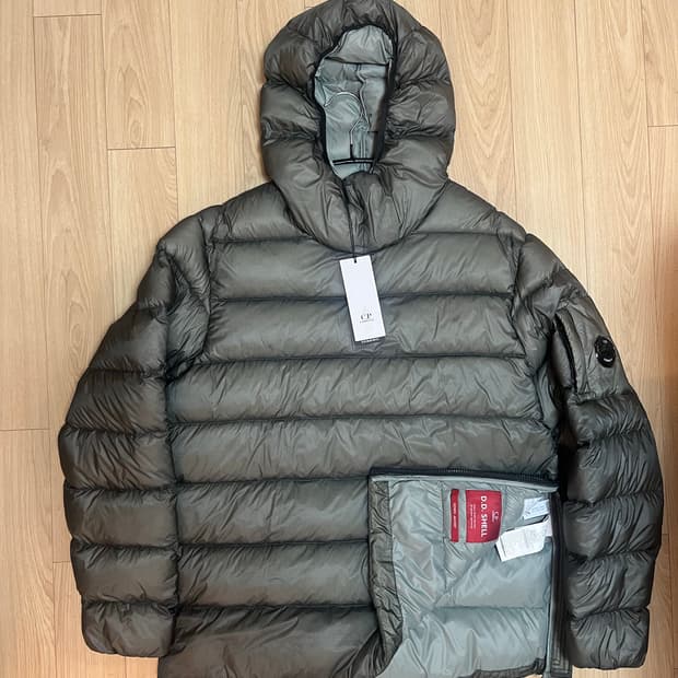 C.P컴퍼니 DD쉘 후드 아노락 다운파카