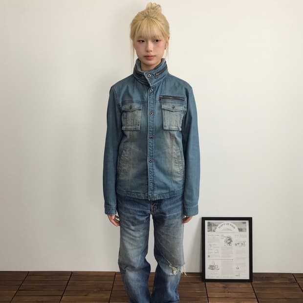 Vogush Light Fade Denim Jacket