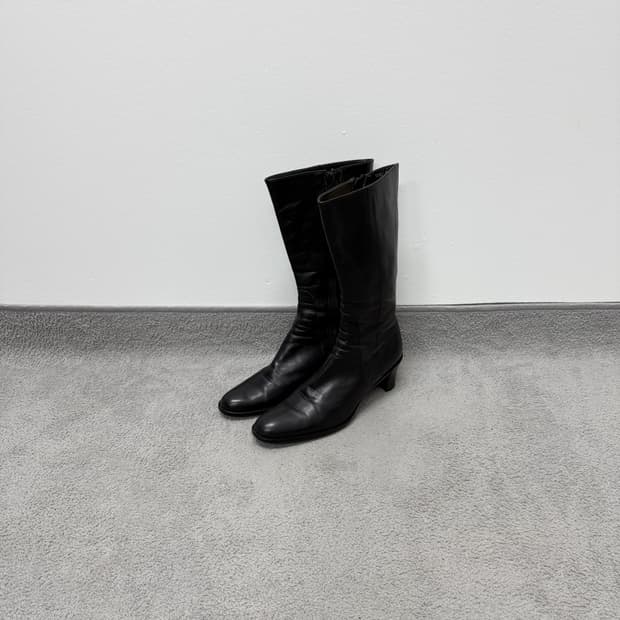 Margaret Howell mid heel boots