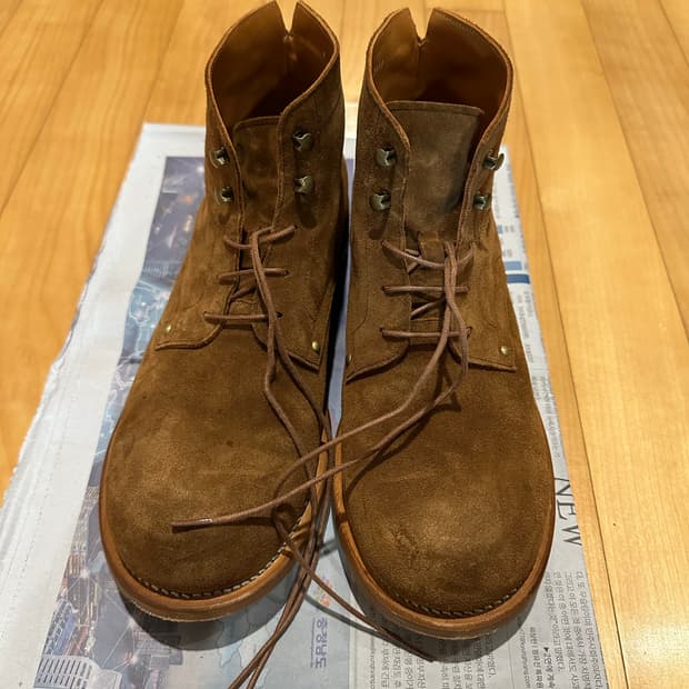 브레노웰트 스웨이드 부츠