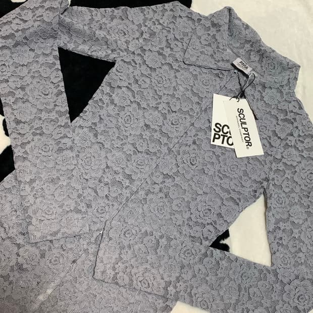 스컬프터 로즈 레이스 집업