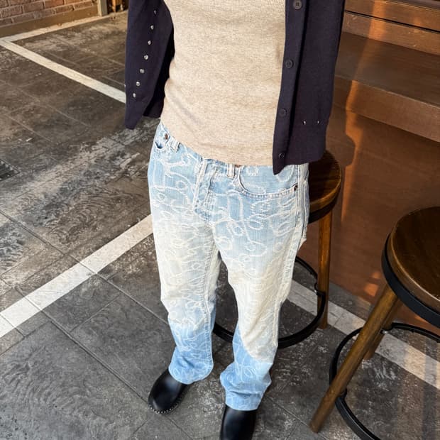 Kapital jacquard denim 30