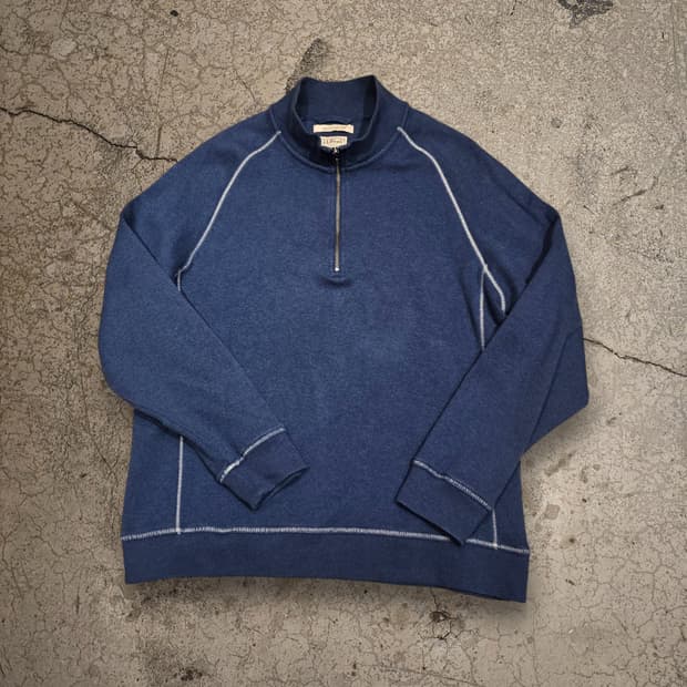 00s L.L.BEAN 쿼터집업 스웨터