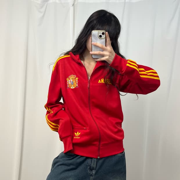 Adidas red Spain jersey