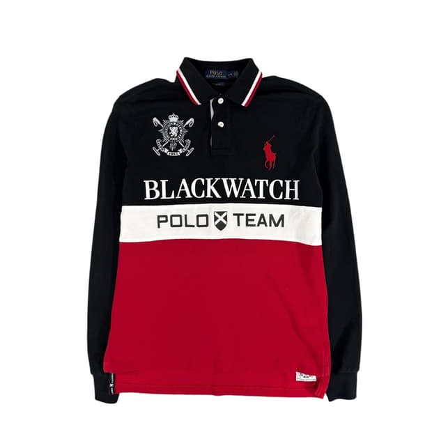 폴로 빅포니 블랙와치 긴팔카라티 (man m)