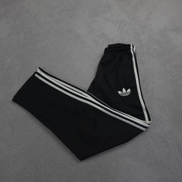 00s 아디다스 파이어버드 og 블랙 트랙 팬츠 (M)